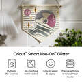 Smart Iron On&trade; Glitter Matless Heat Transfer Vinyl (3 ft)