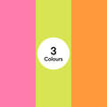 Cricut Joy Xtra&trade; Smart Iron-On&trade; Heat Transfer Vinyl Sampler, Glow Sticks (3 ct)