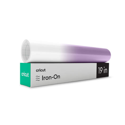 UV-Activated, Colour-Changing Iron-On, White - Violet