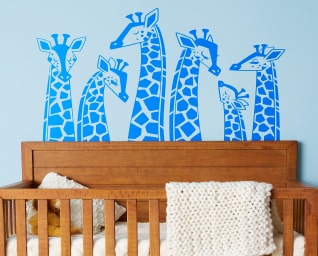 Large vinyl decals