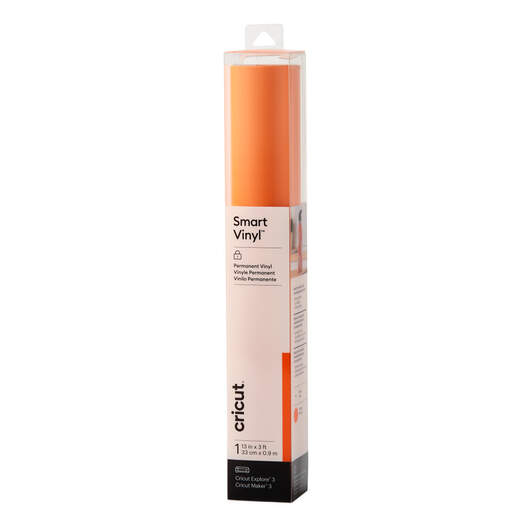 Smart Vinyl&trade; Matless Permanent Vinyl (3 ft), Orange