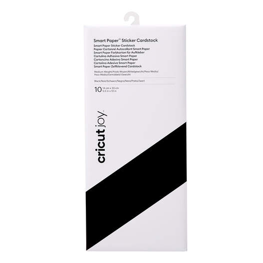Cricut Joy&trade; Smart Paper&trade; Sticker Cardstock, Black