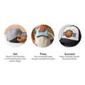 Cricut Trucker Hat, Black/White - 3ct
