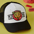 Cricut Trucker Hat, Black/White - 3ct