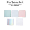 Cutaway Cards, Pastel Sampler - S40 (14 ct)
