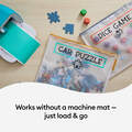Cricut Joy&trade; Smart Vinyl&trade; Matless Permanent Vinyl, Aqua