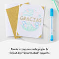Cricut Joy&trade; Glitter Gel Pens 0.8 mm, Neon (3 ct)