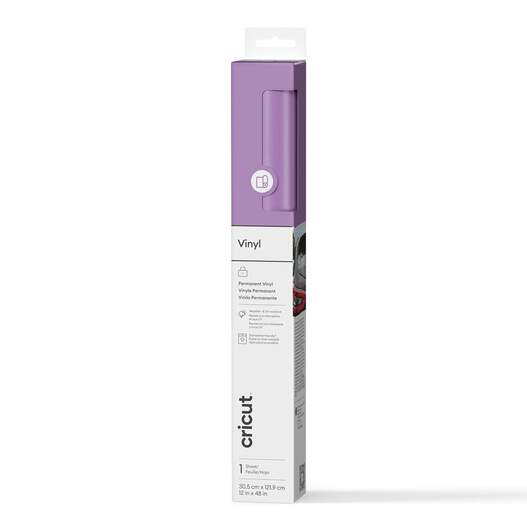 Vinyl &ndash; Permanent (1.2m / 4 ft), Light Purple