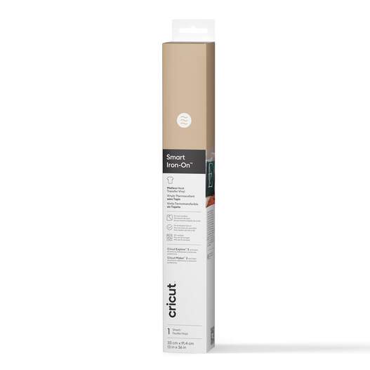 Smart Iron-On&trade; Matless Heat Transfer Vinyl (3 ft) - Gold