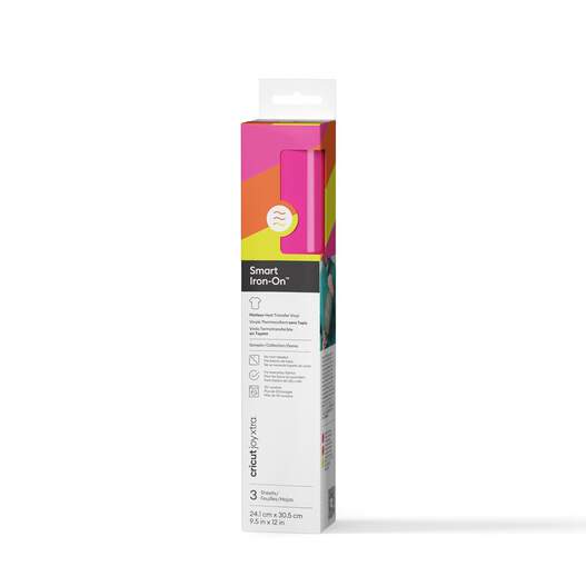 Cricut Joy Xtra&trade; Smart Iron-On&trade; Heat Transfer Vinyl Sampler, Glow Sticks (3 ct)