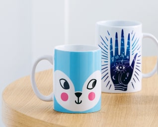 Pro-looking mugs
