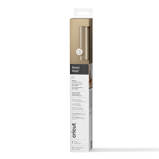 Smart Vinyl&trade; Matte Metallic &ndash; Permanent (0.9 m / 3ft)