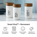 Smart Vinyl&trade; Matless Permanent Vinyl (0.9m / 3 ft), Black