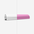 UV-Activated, Colour-Changing Iron-On,  White - Pink