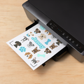 Printable Waterproof Holographic Sticker Set &ndash; A4 (5 ct)