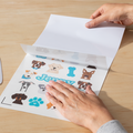 Printable Waterproof Sticker Set &ndash; A4 (6 ct)