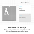 Shimmer Vinyl &ndash; Permanent (1.2m / 4 ft)